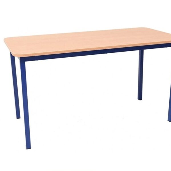 School Table Wood + Metal #3