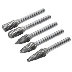 Sealey Tungsten Carbide Rotary Burr Set