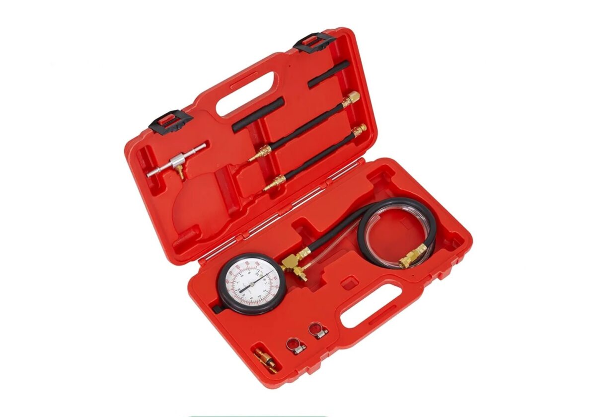 sealey-injection.jpg Sealey Fuel Injection Pressure Test Kit - Test Port - Image 1