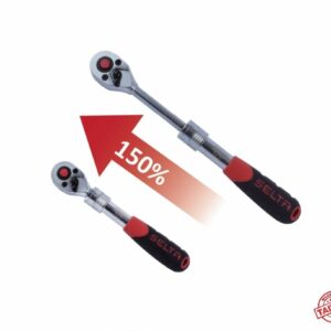 Selta 1/4" Telescopic Ratchet Handle
