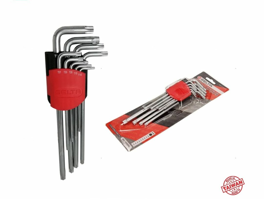 selta118-e1707059787769.jpg Selta Extra Long Torx Allen Key Set - Image 1
