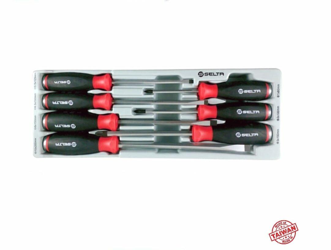 selta129-e1707063099290.jpg Selta Combination Screwdriver Set - Image 1