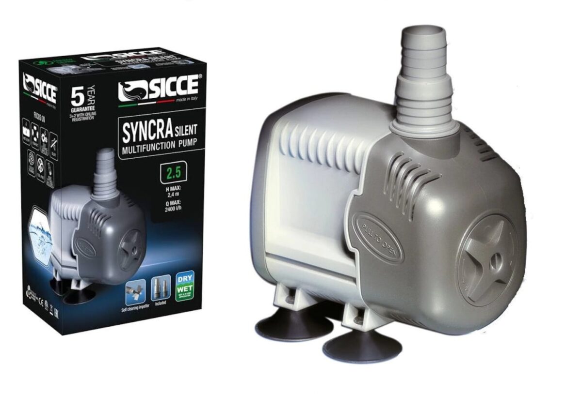 SICCE Silent 2.5 Multifunction Wet & Dry Pump - Image 1