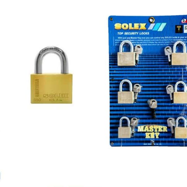 Secure Your Valuables with Brass Padlocks with Master Key