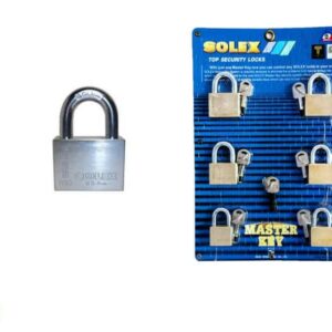 Chrome Padlocks With Master Key