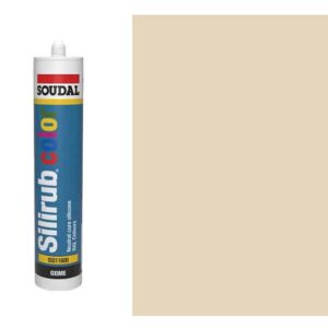 Soudal Beige Adhesive Silicone
