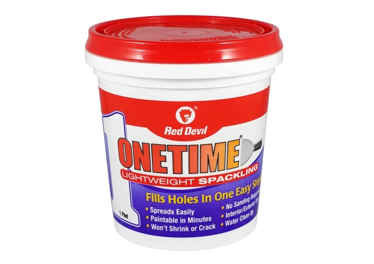 Red Devil Onetime Lightweight Spackle - Image 1