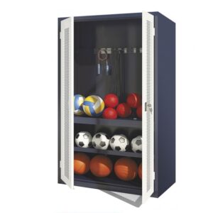Metal 2 Door Sports Room Cabinet