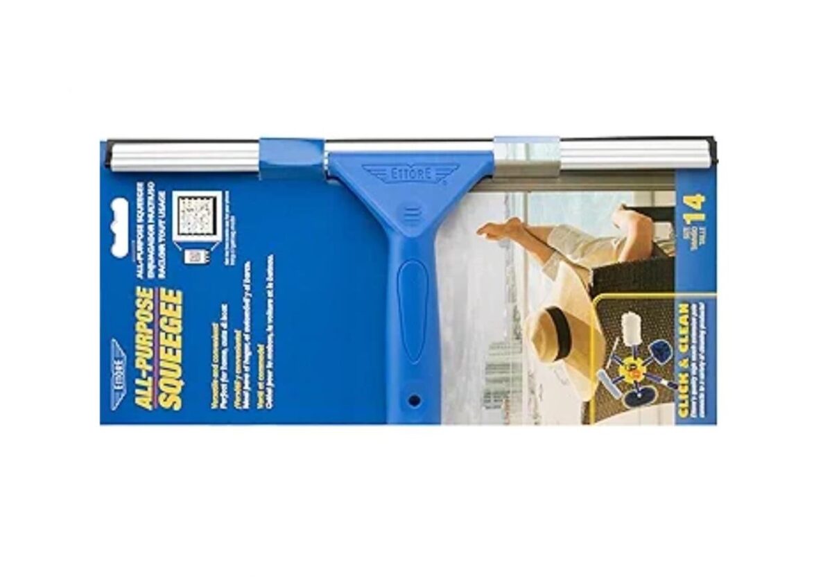 Ettore All Purpose 14" Squeegee With Handle - Image 1