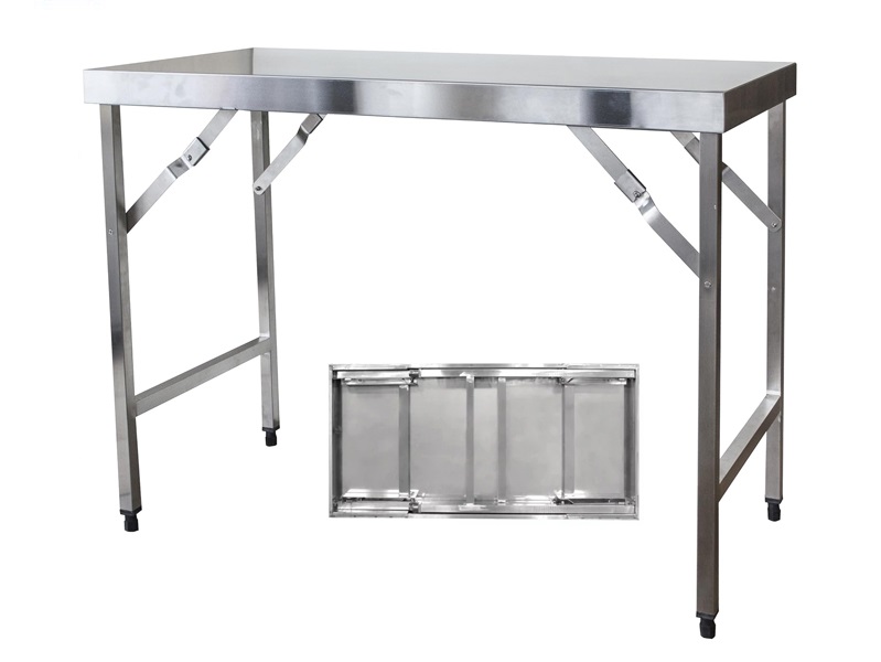 ss-fold3.jpg Stainless Steel 316 Folding Worktable 3 - Image 1