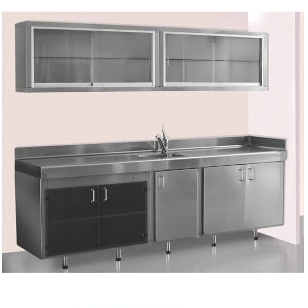 Stainless Steel Kitchen Cabinet Set