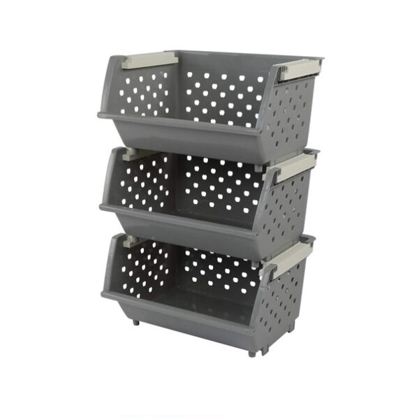 3-Pack Stackable Storage Bins