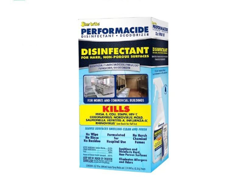 starbrite-disinfectant-e1778583575513.jpg Starbrite Performacide No Scent Disinfectant Kit 32 oz 1 pk - Image 1