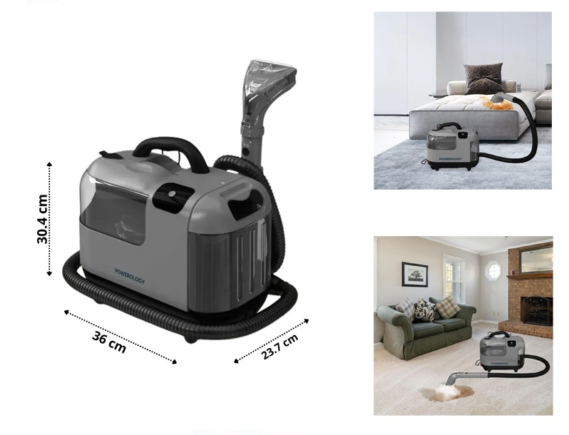 steam.jpg Powerology Hot Water & Steam Cleaner - Image 1
