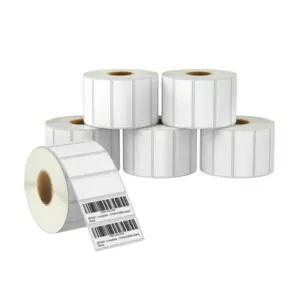 Original Barcode Roll Label 25X38 - 6Set