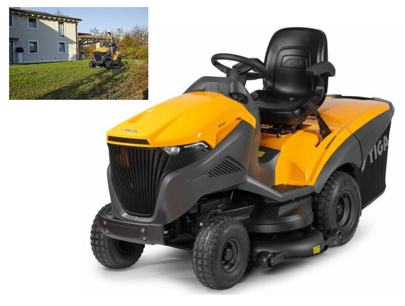 stiga1-e1687787793807.jpg Stiga Petrol Ride On Mower: Powerful, Versatile, and Built to Last - Image 1