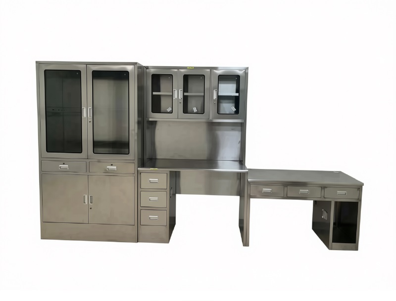 store12.jpg Stainless Steel Kitchen Cabinet with Drawers - Image 1