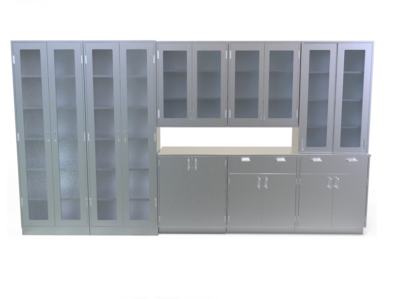 store13.jpg Stainless Steel Laboratory Cabinet Set - Image 1