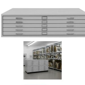 Dual Side 10 Drawers Storage Cabinet