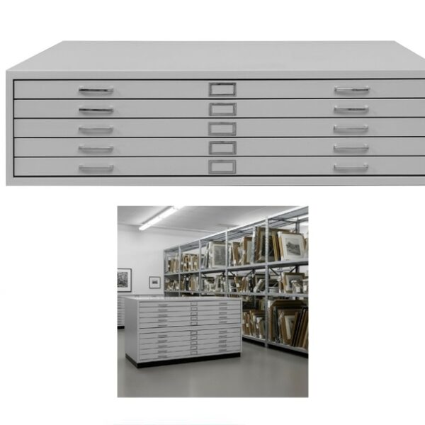 Dual Side 10 Drawers Storage Cabinet