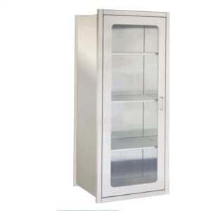 Stainless Steel See-Through Cabinet