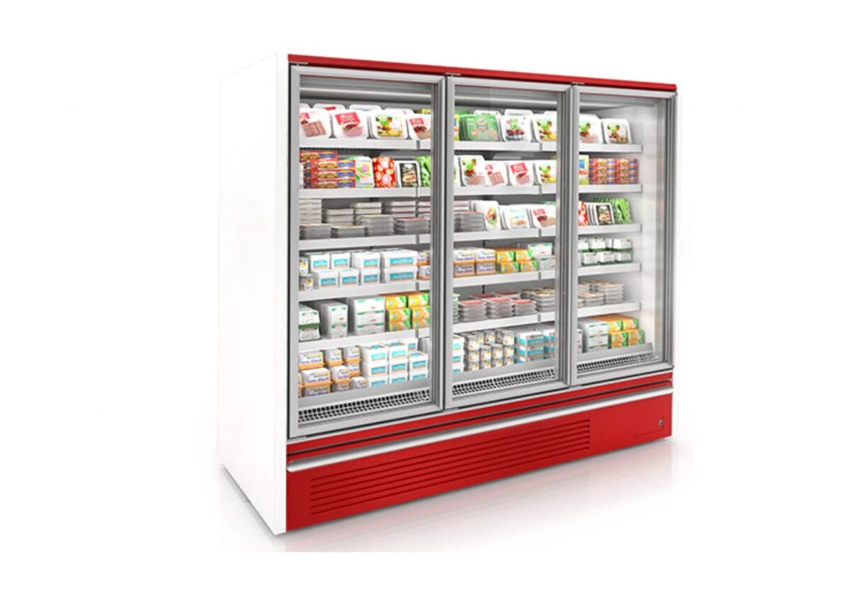 3 Doors Display Cabinet with Chiller (Compressor inside) - Image 1