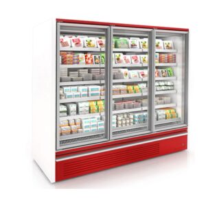 3 Doors Display Cabinet with Chiller (Compressor inside)