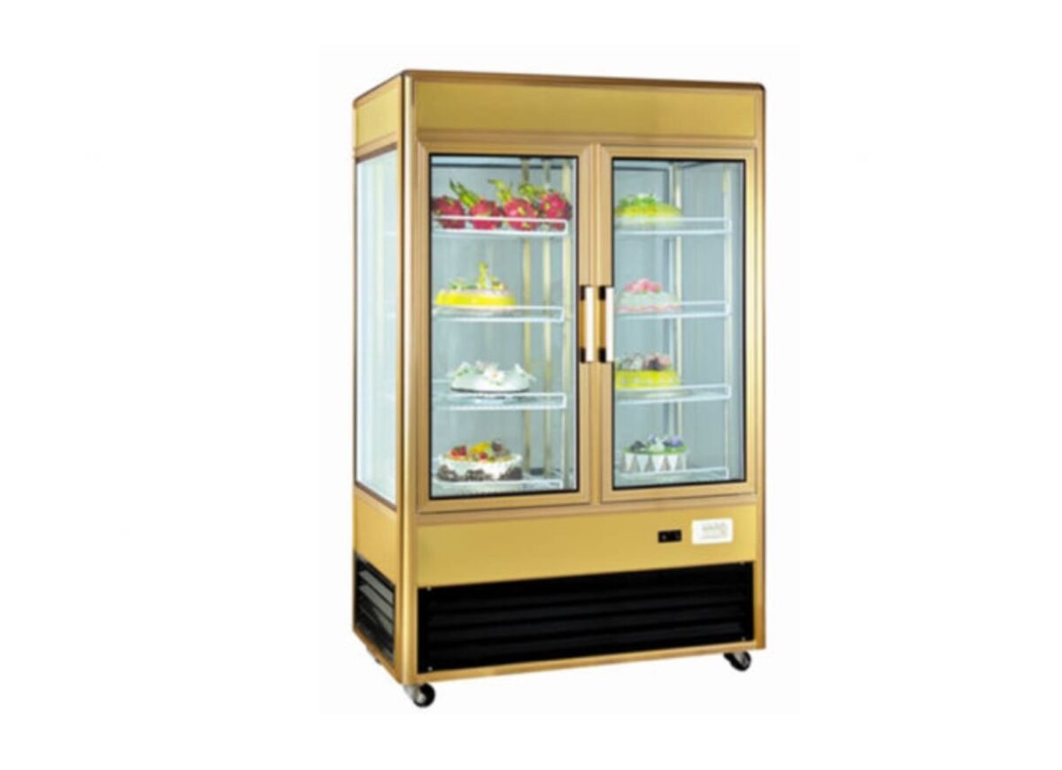 super23.jpg 2 Door Pastry Display Cabinet with Chiller (compressor inside) - Image 1