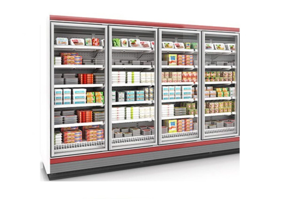 super4.jpg 4 Doors Display Cabinet with Freezer (Compressor outside) - Image 1