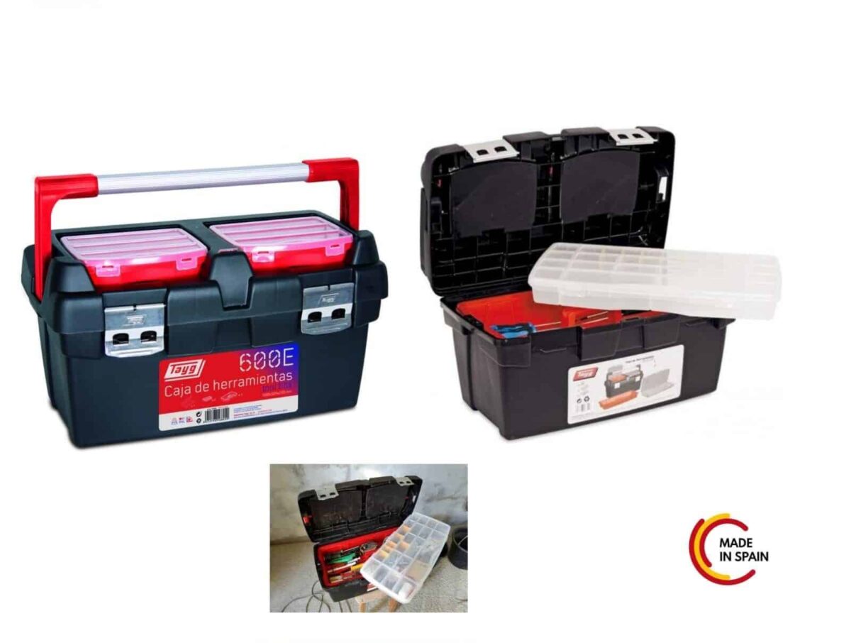 Tayg Plastic Aluminium Toolbox - Image 1