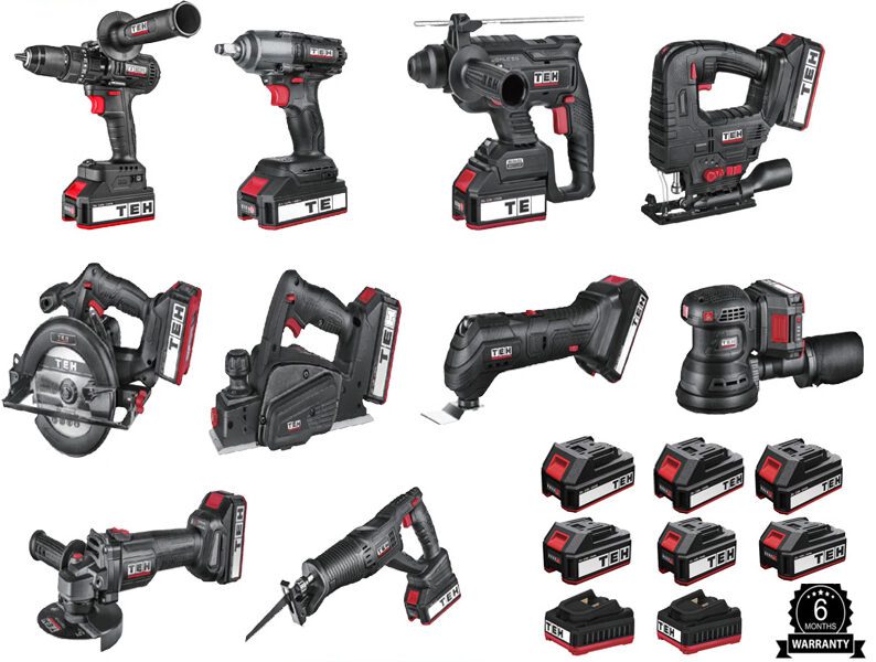 teh-233-e1695744925621.jpg TEH 20V Cordless Machines Kit: Your Versatile Toolbox - Image 1