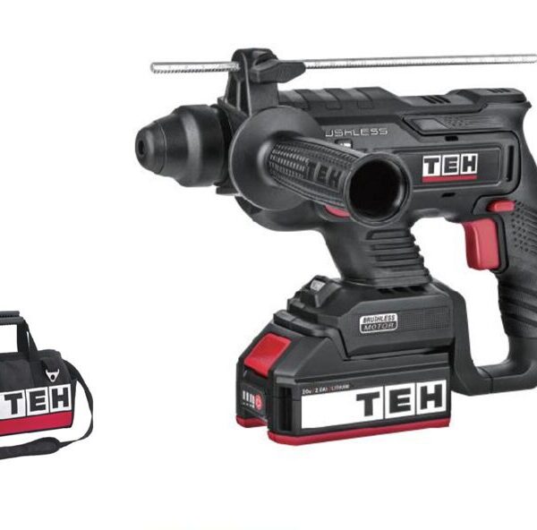 TEH 20V Brushless Rotary Hammer: Powerful Drilling, Hammering, and Chiseling