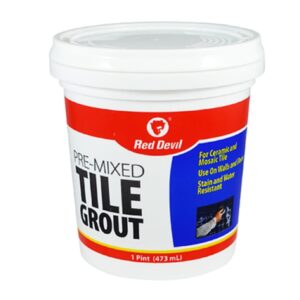 Red Devil Pre Mixed Tile Grount White