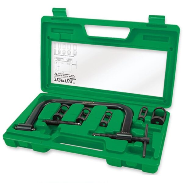 Toptul 7pcs Valve Spring Compressor Kit