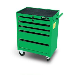 Toptul 5-Drawer Mobile Tool Trolley: Keep Tools Organized and Accessible