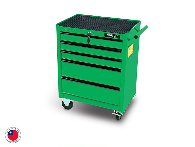 toptul-tcab0501-e1680356381686.jpg Toptul 5-Drawer Mobile Tool Trolley: Keep Tools Organized and Accessible - Image 1