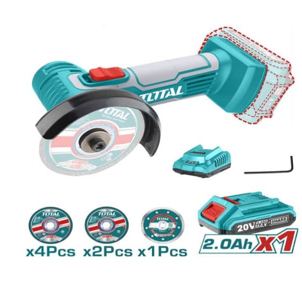 Total 21V Mini Cut Off Saw Tool: Compact Power for Precise Cuts