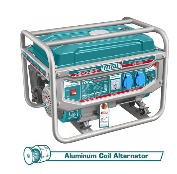 Total 3000W Premium Gasoline Generator