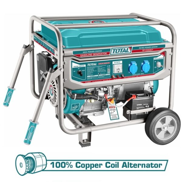 Total 5500W Premium Gasoline Generator