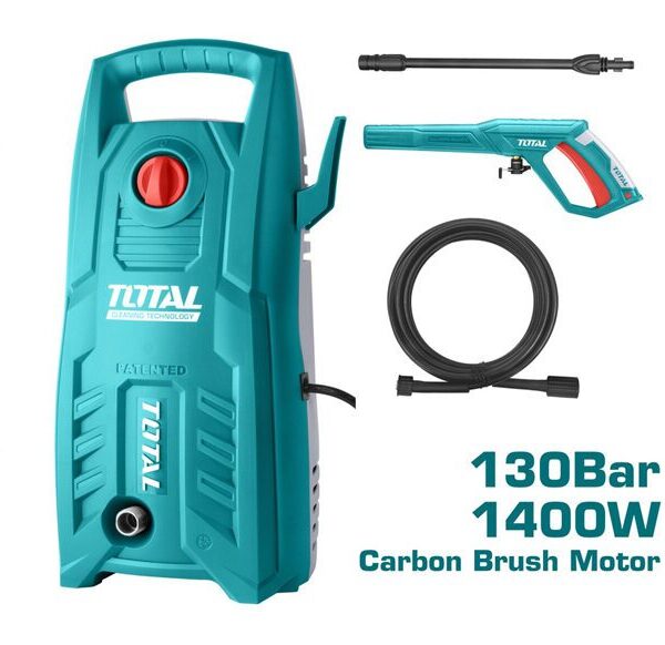 Total 130 Bar Electric High Pressure Washer: Efficient Performance