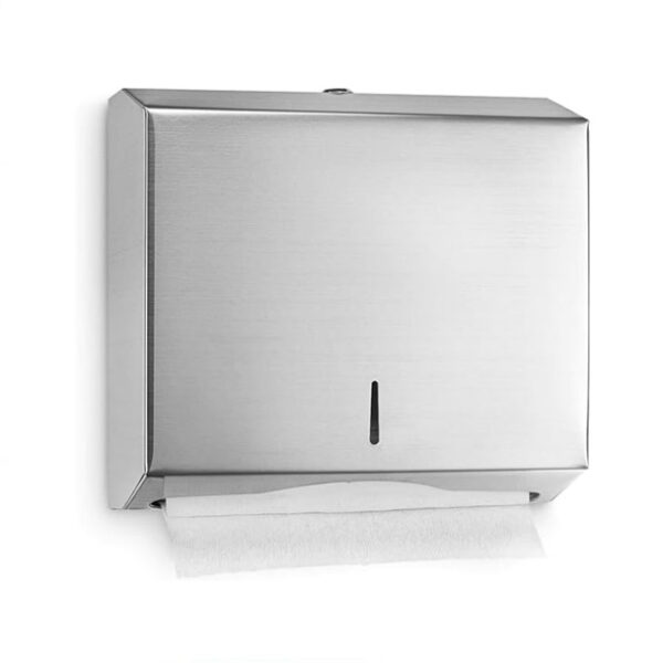 Wall Mount Multifold Towel Dispenser - 1, Silver