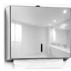 Wall Mount Multifold Towel Dispenser - 5, Chrome Finish