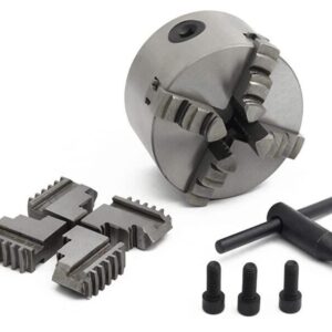 Pioneer 4-Jaw Lathe Chuck