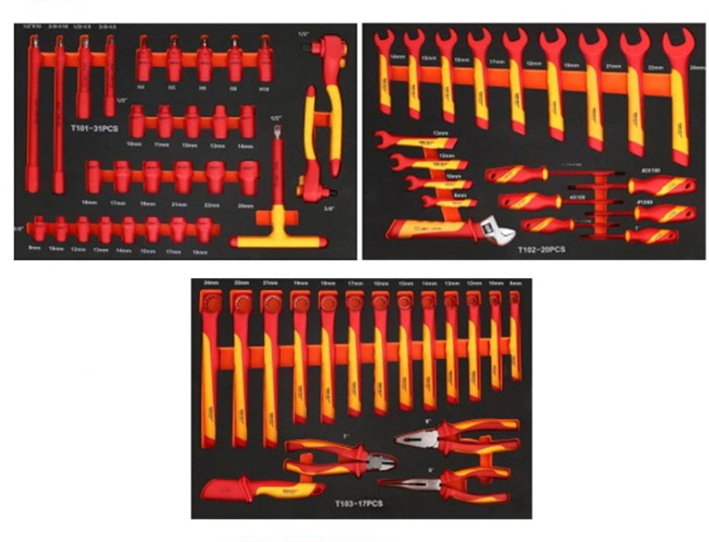 vde-set.jpg 68pcs VDE Insulated Toolset with Foam - Image 1