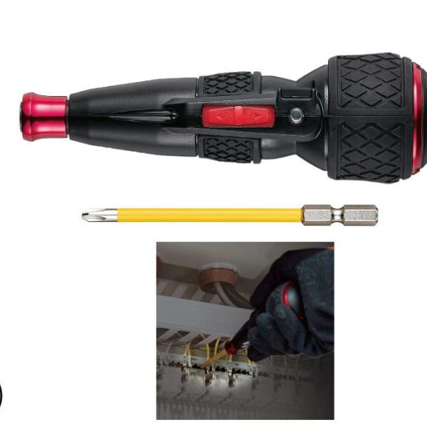 Vessel 3.6V Rechargeable Screwdriver: Cordless Convenience & Power