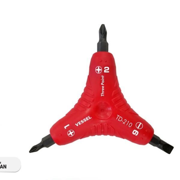 Vessel Three Point Screwdriver