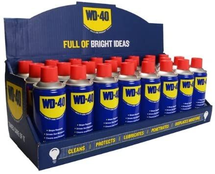 wd40.jpg WD-40 Multi-Purpose Lubricating Spray: Protects, Loosens & More - Image 1