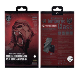 Wekome Kingkong 4D Curved Tempered Glass Privacy for iPhone 15 Pro Max