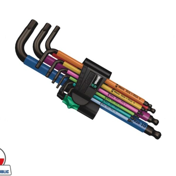 Wera 9pc Hex Plus Allen Key Set: Precision & Durability