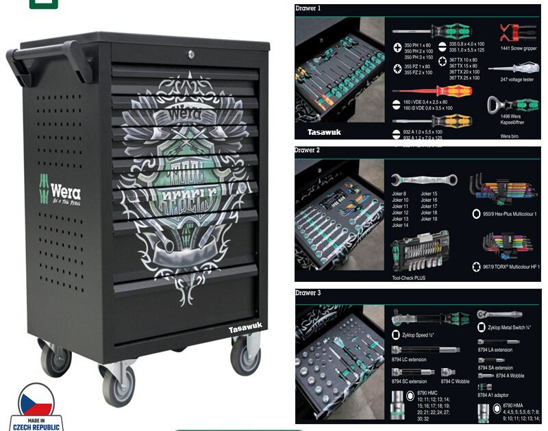 wera-rebels-trolley-e1675959946180.jpg WERA Tool Rebels Trolley: Complete Your Workspace with Premium Tools - Image 1